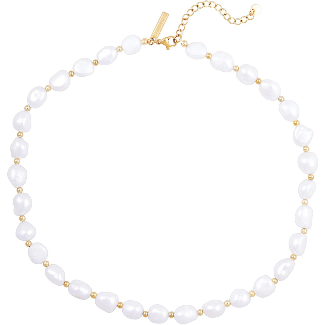 Sahira Hallie Pearl Necklace