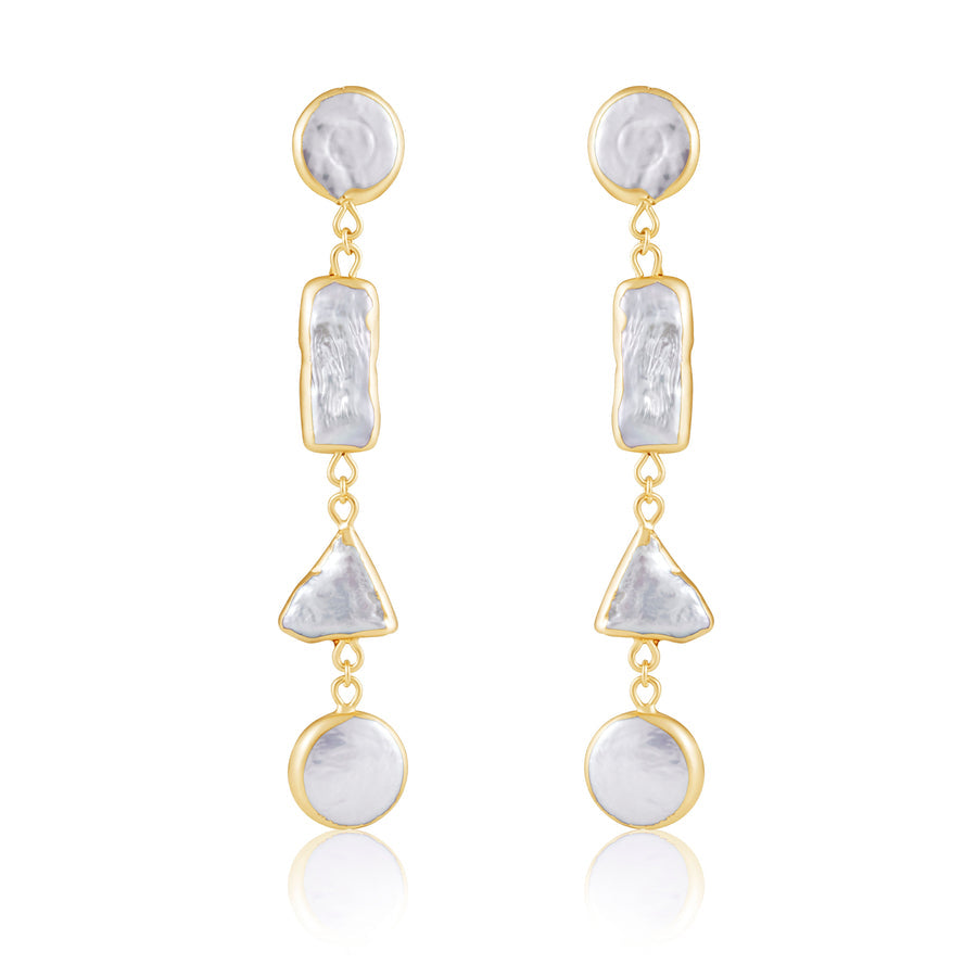 Sahira Tatiana Pearl Drop Earring